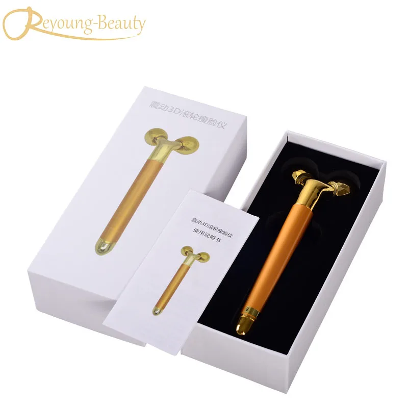 Energy 24k Gold Beauty Bar антивозрастной для лица шеи тела тонкий сжигающий жир удаления
