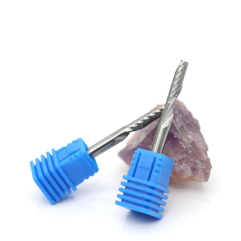 HANGXIN4mm * 22mm CED Одиночная флейта бит Карбид гравировальные резаки инструменты для