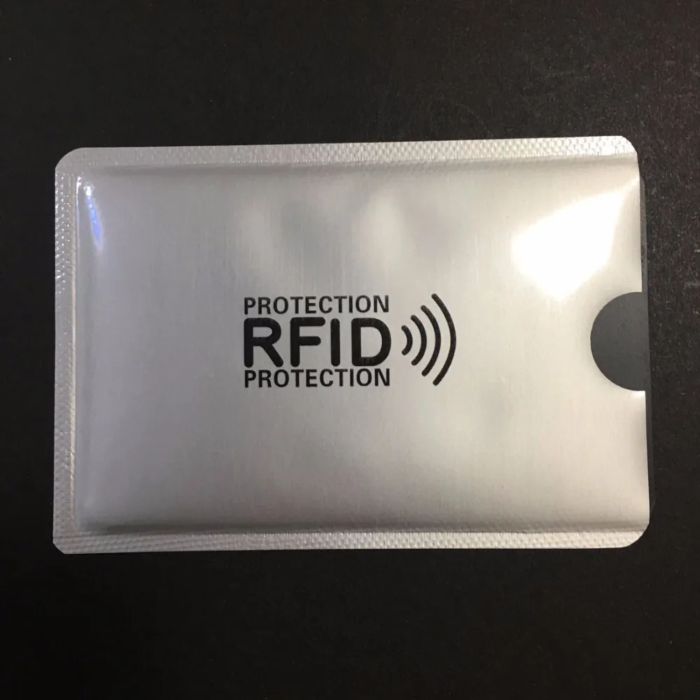 10 шт. защитный чехол для кредитных карт с RFID защитой|Упаковка| |