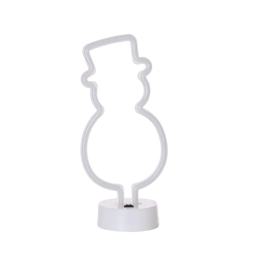 2019 горячие новые продукты Led атмосферный свет снеговик группа настольная лампа