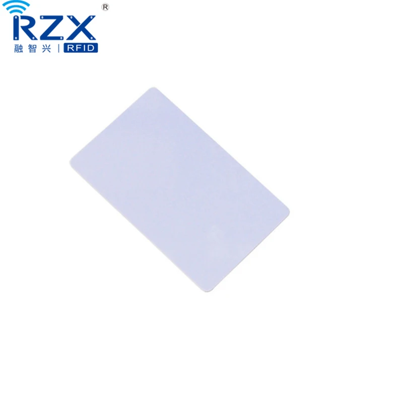 

card factory 1000pcs Professional CR80 MIFARE Classic 1K RFID PVC smart blank white card