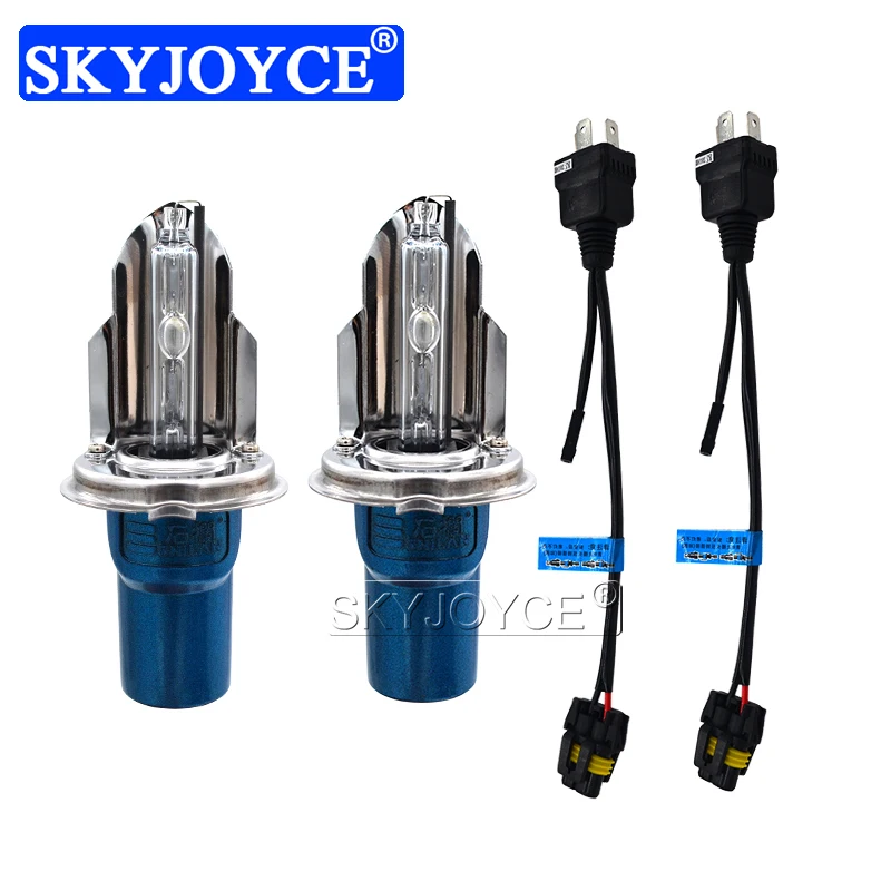 SKYJOYCE 35 Вт 55 H4 HID Bi Xenon Swing Bulb 5500K Дальний и ближний свет автомобильная лампа с