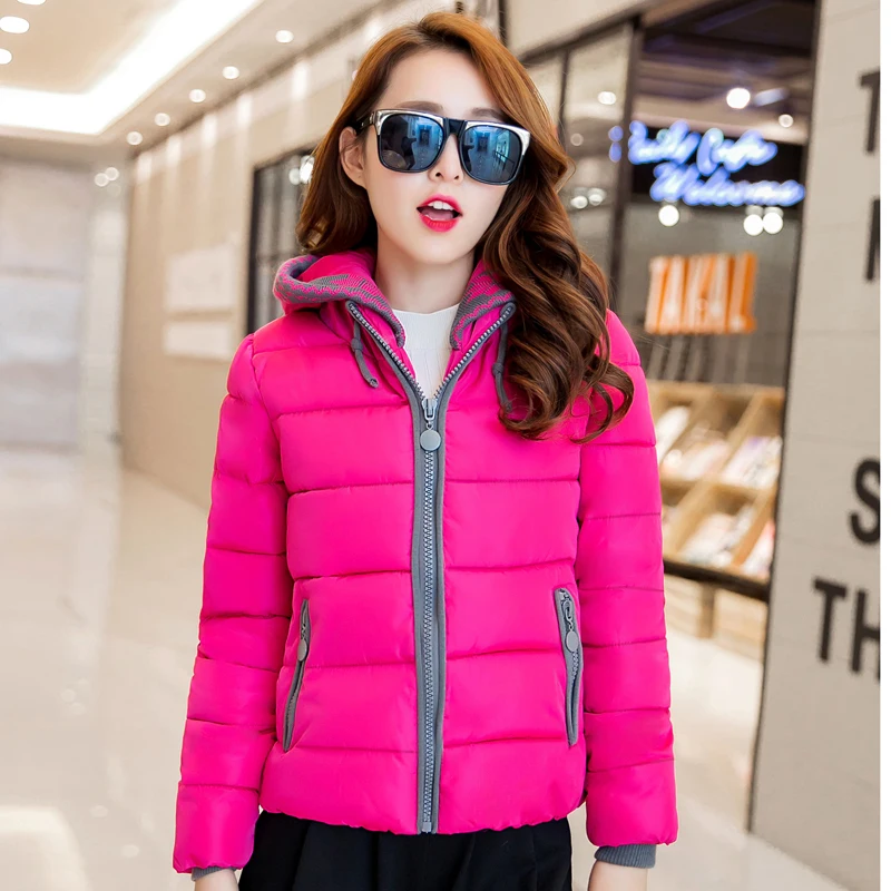 Женское зимнее пальто 2020 Повседневная парка короткая хлопковая стеганая куртка