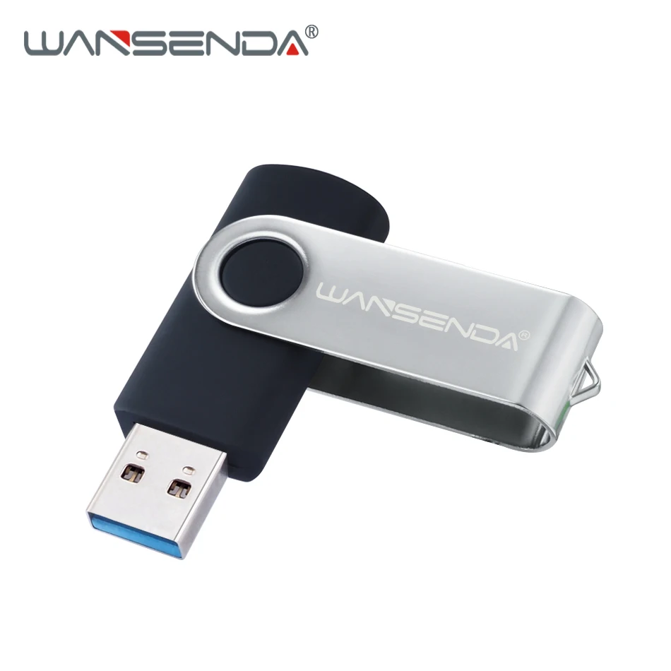 Высокоскоростной USB флеш накопитель WANSENDA 32 ГБ 64 3 0 Вращающаяся ручка 16 128