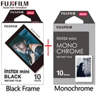 Черно-белая монохромная пленка для Fujifilm Fuji Instax Mini 9 + черная рамка для Mini 8 70 8 Plus 90 25 камера SP-1 SP-2