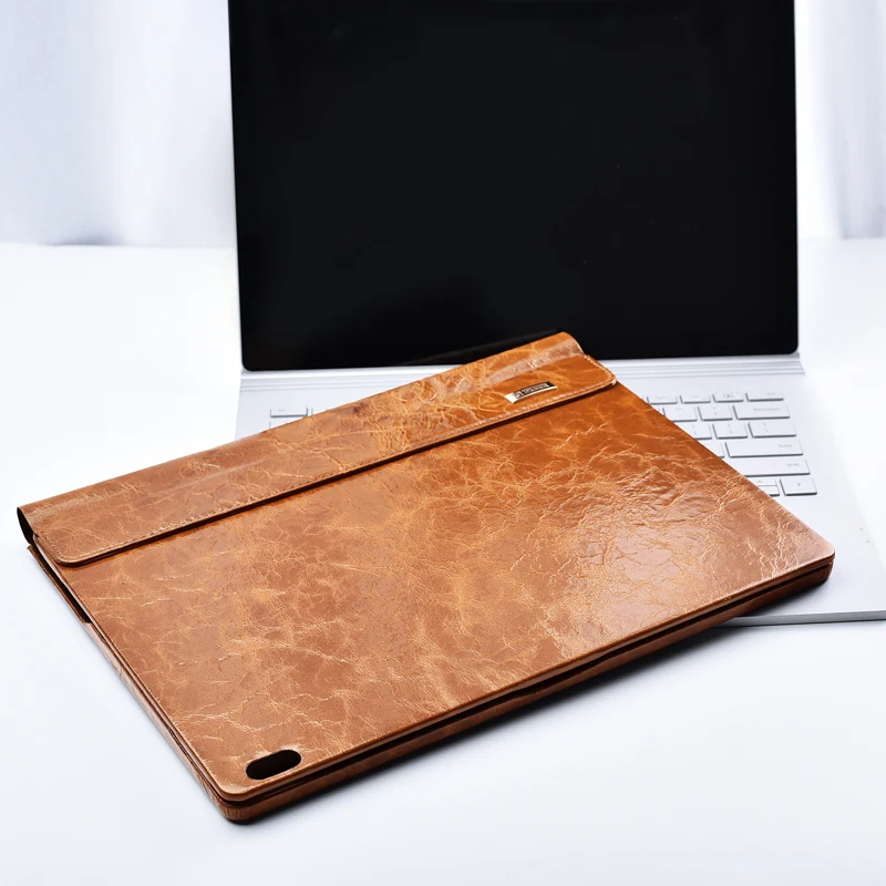 Icarer чехол из натуральной кожи для microsoft Surface Book 13 5 дюймов 2015 съемный защитный