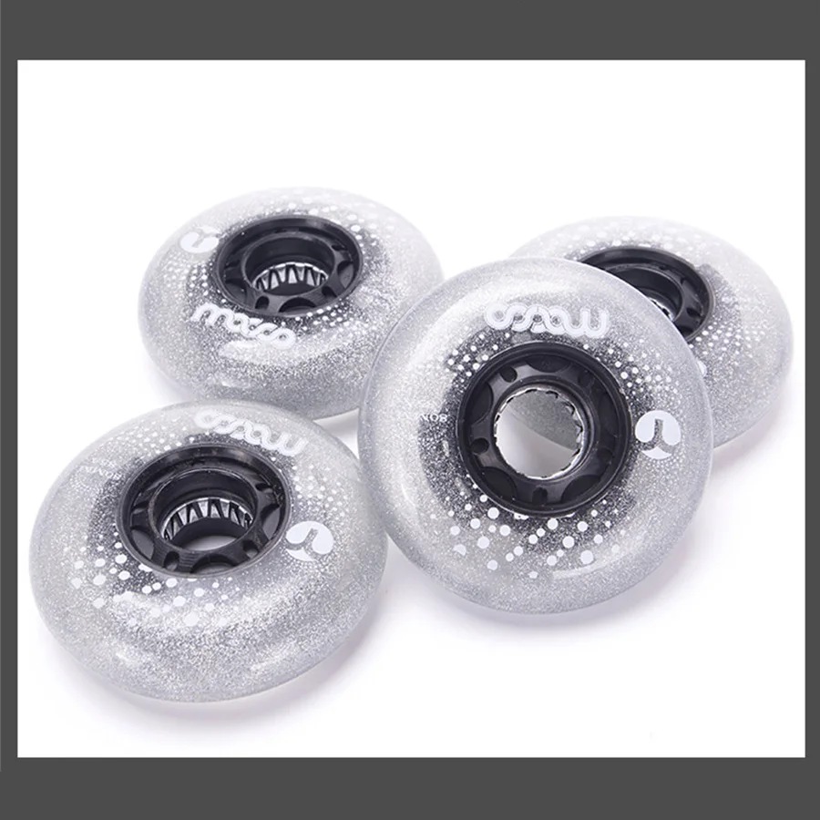 Микро светодиодное освещение колеса для роликовых коньков устойчивые 85A