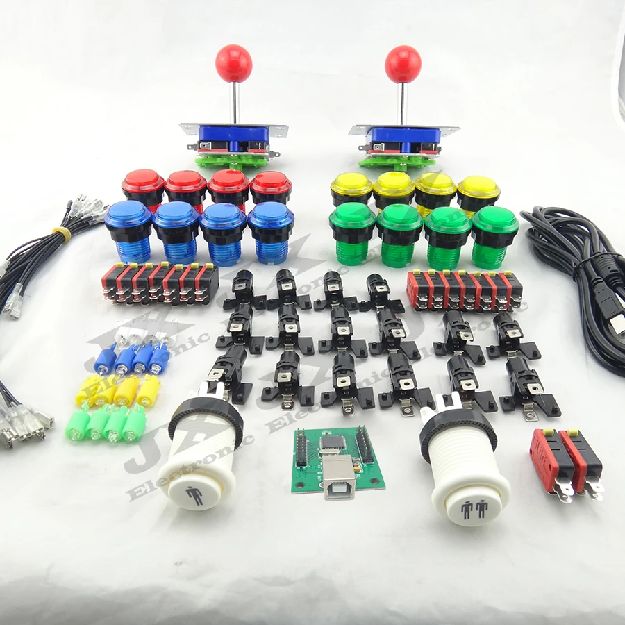 Набор деталей для аркадных игр сделай сам пряди американским джойстиком