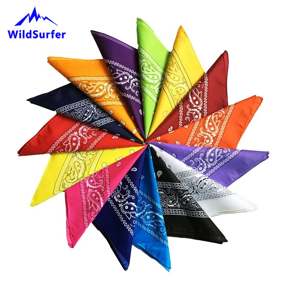 

12 Pieces Wholesale Du-rag Scarf Cashew Cycling Cotton Paisley Bandana Headwear HIP HOP Headband Men Fishing 2PAC Hiking Scarves