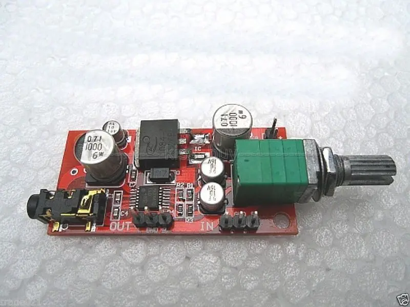 

MAX4410 micro headphone amplifier board 1.8v-5v for Pre-amplifier NE5532