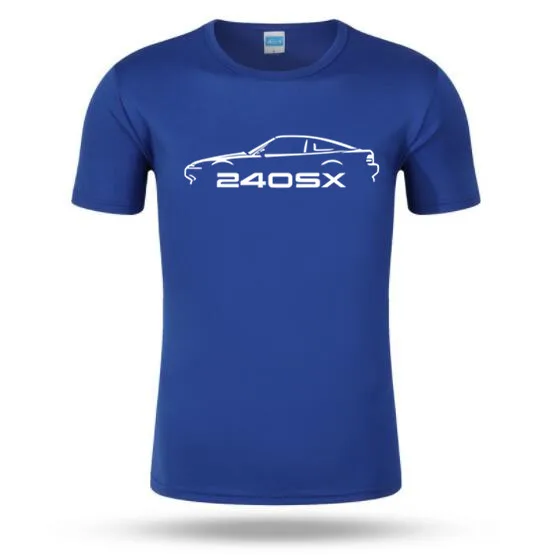 Хлопок o-образным вырезом пользовательские печатные футболки NISSAN 240SX мужские футболки женские футболки
