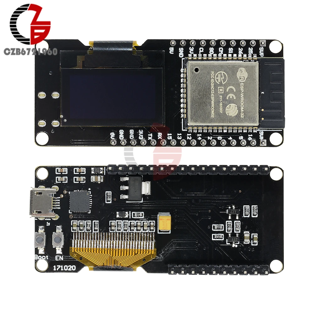 0 96 дюймов O светодиодный ESP32 ESP 32 беспроводной Wifi Bluetooth модуль ''светодиодный