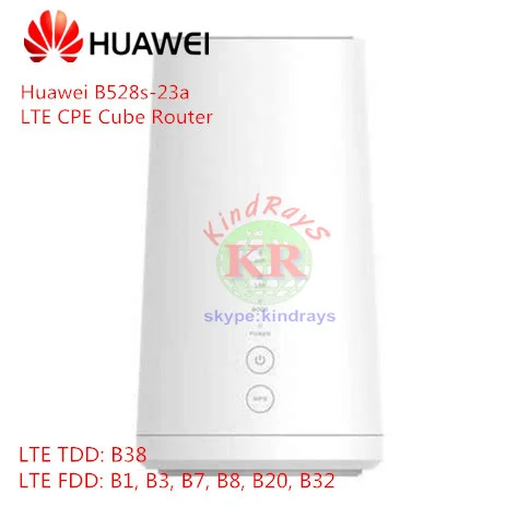 Разблокированный Huawei B528 LTE CPE Cube Router маршрутизатор с поддержкой 4G Wi Fi cat 6 со слотом