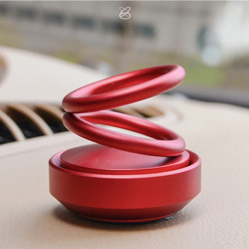 Red Levitation Car Air Freshener Auto outlet Perfume Vent Air freshener Car Air Conditioning Clip Magnet Diffuser solid perfume - Название цвета: Red