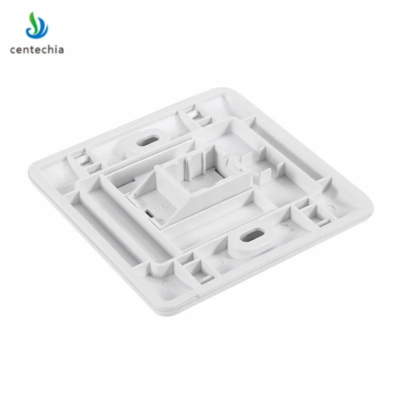 Сетевой адаптер RJ45 Белая настенная плоская панель типа 86 Ethernet сетевая Панель rj45