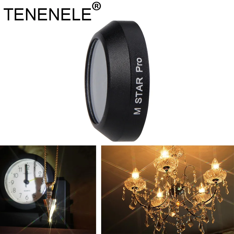 TENENELE для Mavic Pro фильтр дрона Star CPL ND 2 4 фильтры DJI круговые нейтральной плотности