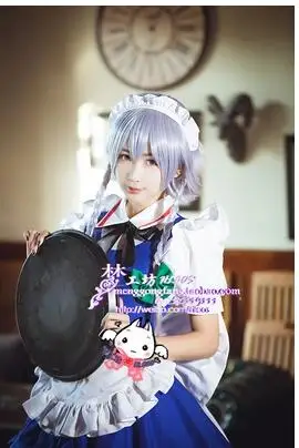 Новый аниме проект TouHou Izayoi Sakuya костюм для косплея фартук костюмы женщин под заказ