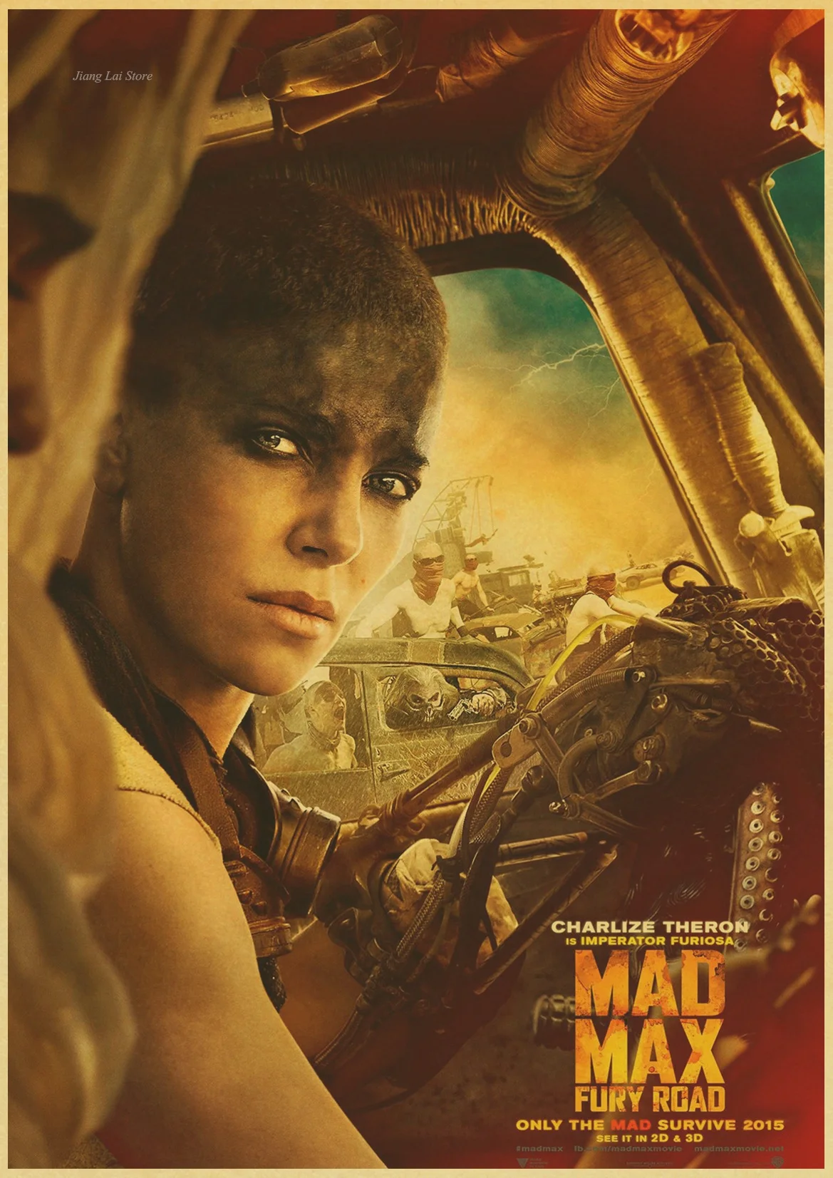 Фильм триллер Mad Max 4 винтажный бумажный плакат настенная живопись украшение дома 42X30 см 30X21 см