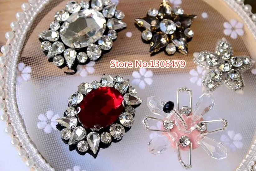 Высококачественная прозрачная паста с бусинами в виде цветов насекомых звезд