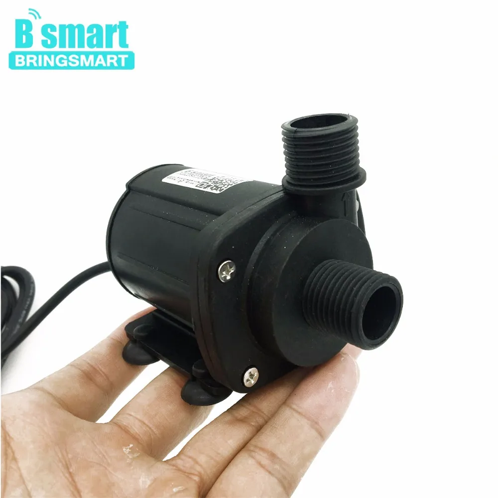 Bringsmart SR-1000B 1100-2000л/ч 2 1-5 м Мини Бесщеточный Водяной насос 12В 24В DC микро погружной