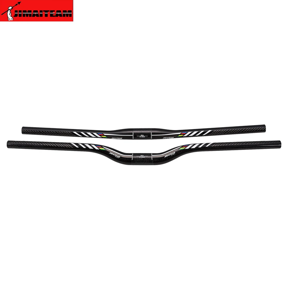 JIMAITEAM руль для велосипеда горного шоссейного из углеродного волокна Аксессуары |