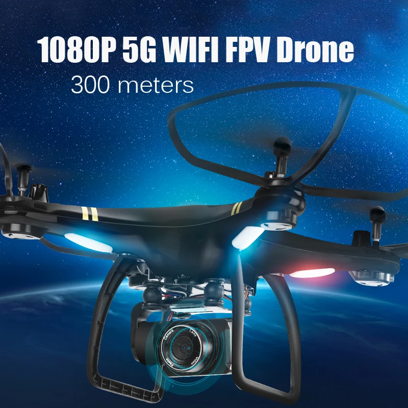 T REX 5G wifi FPV Дрон с GPS 1080 P широкоугольной камерой высота Удержание Профессиональный