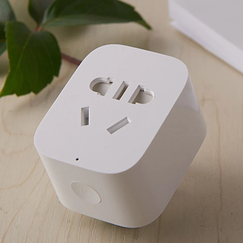 Умная розетка Xiaomi фирменная Беспроводная с Wi-Fi и таймером приложением MI Smart Home |