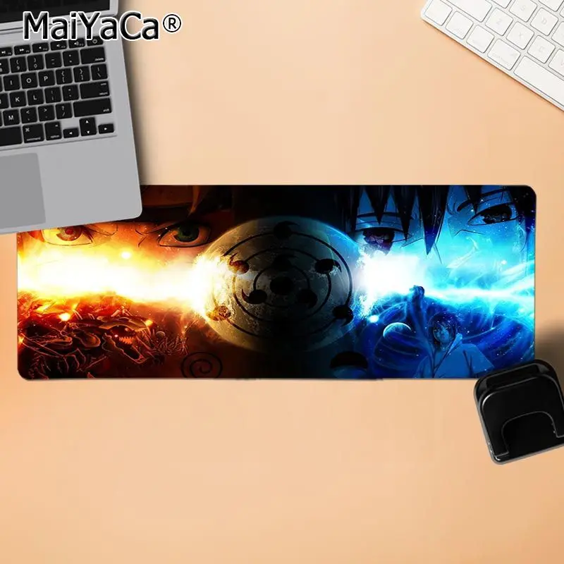 LockEdge 30x80cm MaiYaCa пользовательские кожи Аниме Коврик для мыши "Наруто" геймерские игровые коврики прочный резиновый коврик для мыши - Цвет: LockEdge 30x80cm