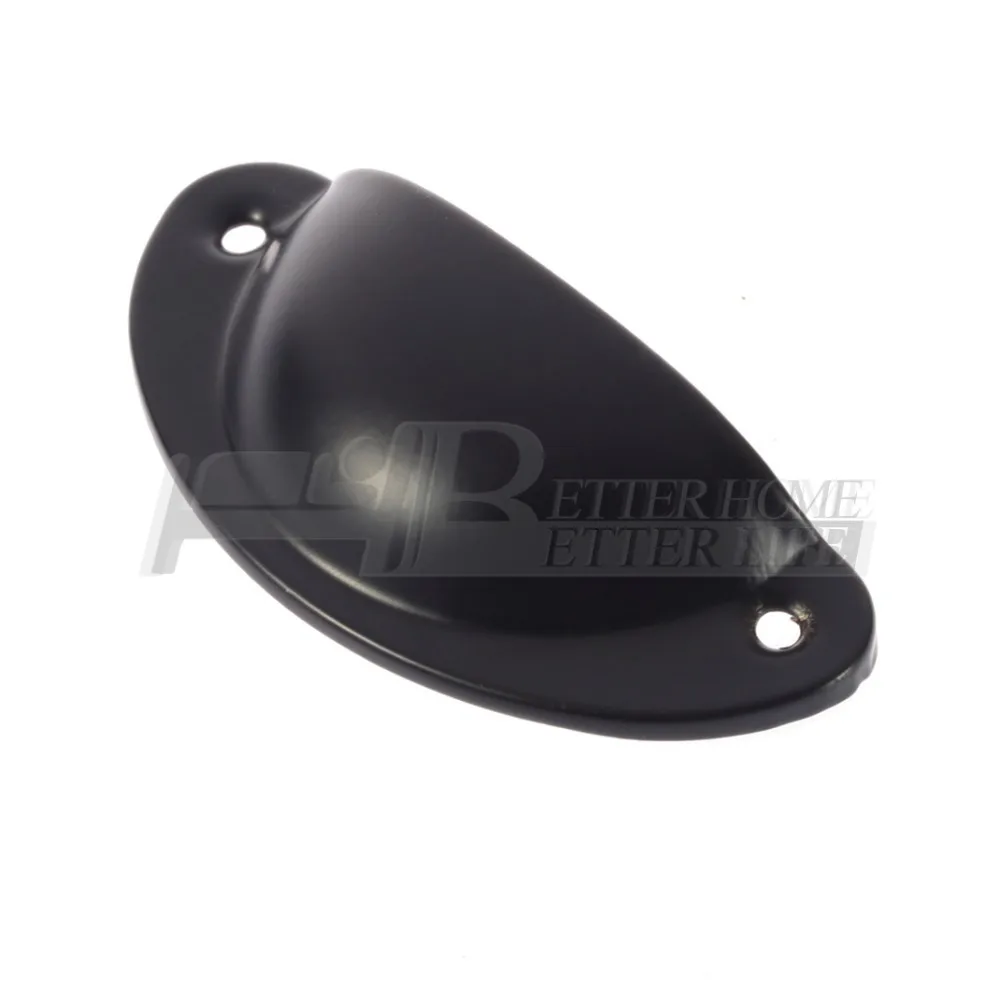 5 шт. черная винтажная дверная ручка в форме ракушки | Обустройство дома