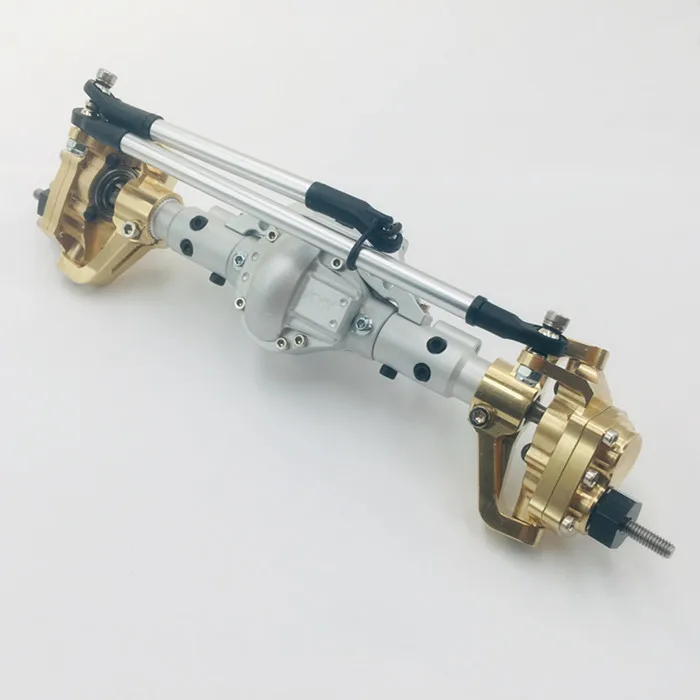KYX 1/10 RC Гусеничный автомобиль с высокой подъемной частью латунные передние