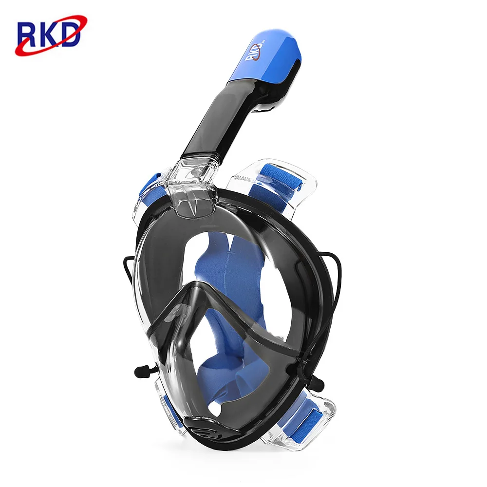 Маска для подводного плавания RKD маска дайвинга анти туман съемная сухая набор