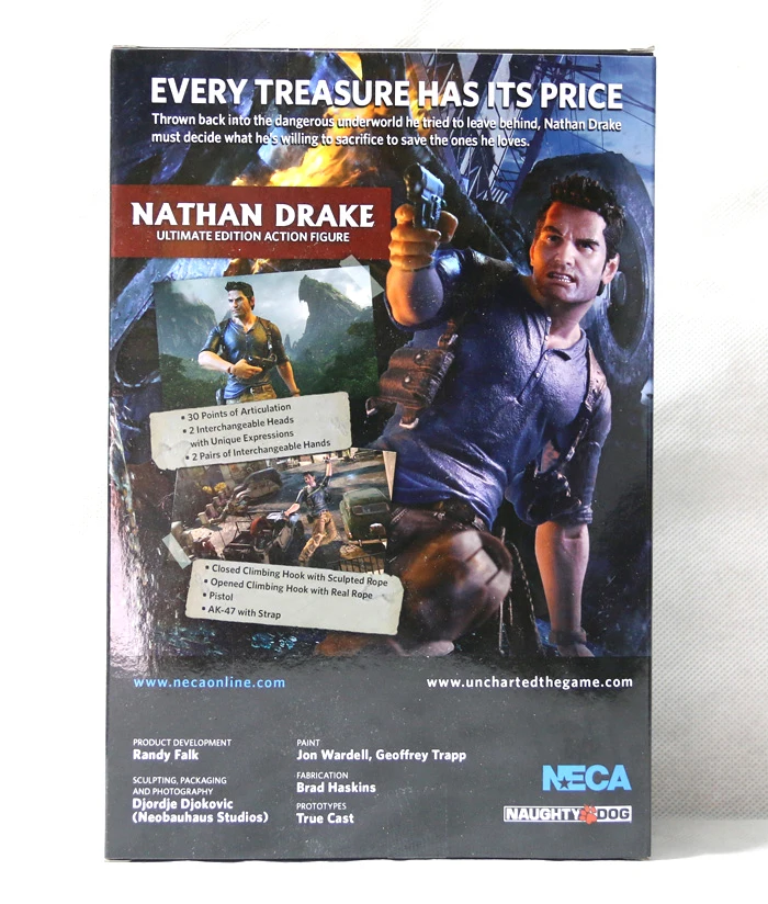 NEW POP Game Uncharted 4 A Thief's End Ultimate Nathan Drake NECA Action Figure 18cm | Игрушки и хобби