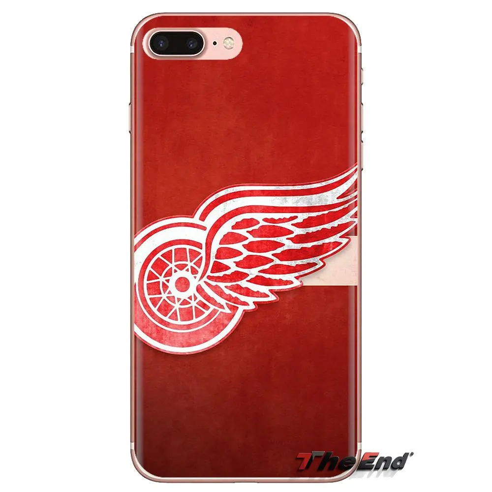 Для htc один U11 U12 X9 M7 M8 A9 M9 M10 E9 Plus Desire 630 530 626 628 816 820 830 IC Хоккей Detroit Red Wings силиконовый