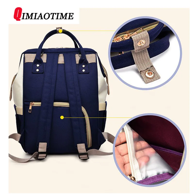 Qimiaotime новый многофункциональный для мамы сумка мода путешествия baby bottle Средства