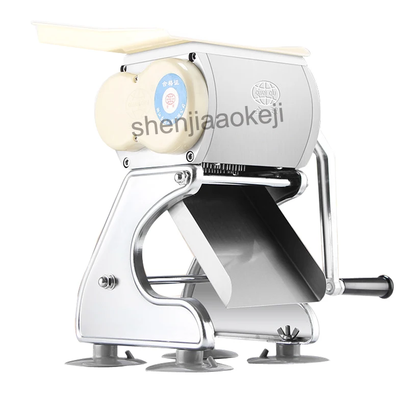 

Home manual meat slicer DGQ-S stainless steel dicing cutter Commercial multi-function meat cutting machine 60kg/h Slice yield