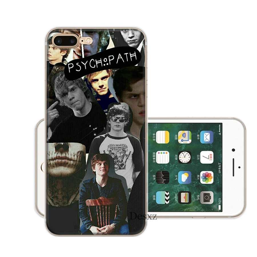 Чехол для мобильного телефона Desxz Evan Peters iPhone 11 Pro XS Max X XR 6S 6 78 Plus 5 5S SE | Мобильные