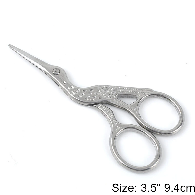 HE Silver 9.4cm 1pcs VOILEY 1 шт./лот Нержавеющая сталь Европейский старинные Ножницы Античная Цветочные Швейные ножницы для рукоделия портной ножницы ткань DIY инструменты ножницы по металлу портновские ножницы ножницы кухонные ножницы - Цвет: HE Silver 9.4cm 1pcs