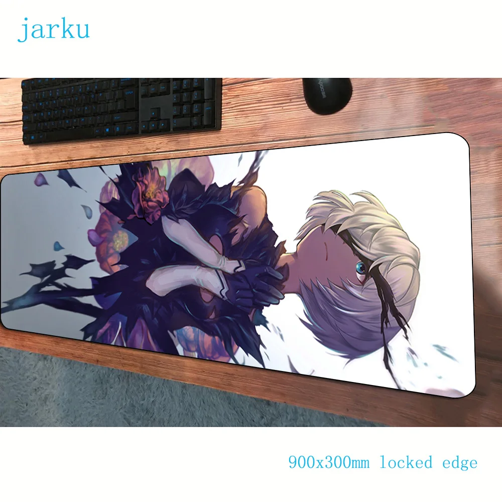 Nier коврик для мыши 900x300 мм, коврики для компьютерной мыши в стиле аниме, игровые аксессуары, подставка для запястья, большой коврик для мыши, клавиатура, игры, pc gamer