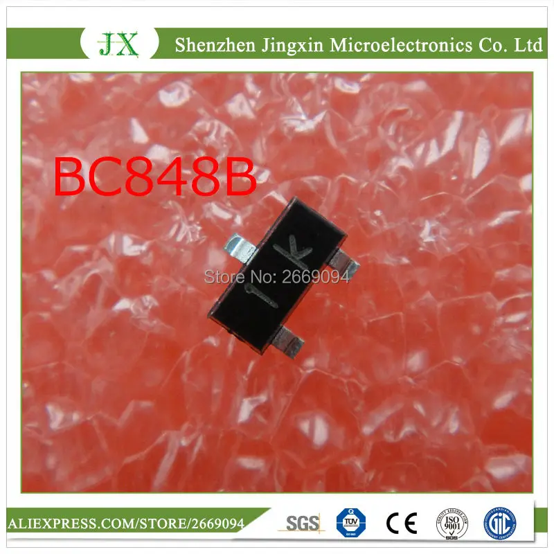 1000 шт. BC848B SOT23 BC848 SOT SMD SOT-23 1K новый транзистор | Электроника
