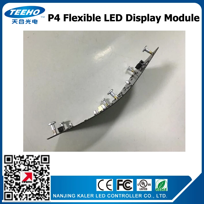 Kaler P4 indoor pantalla SMD2121 гибкий светодиодный модуль дисплея мягкий светодиодный дисплей на заказ светодиодный дисплей
