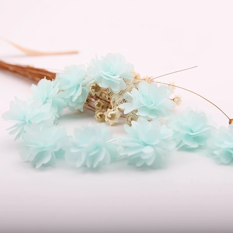 

Lace Trim 28PCS/Lot 10 Colors 3CM Lace Ribbon Polyester Flower Drees Hat Decorate Lace Fabric Garment Accessories 1905013