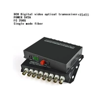 the new 8ch video 8ch optical pure video digital video optical converter fiber optic video optical transmitter