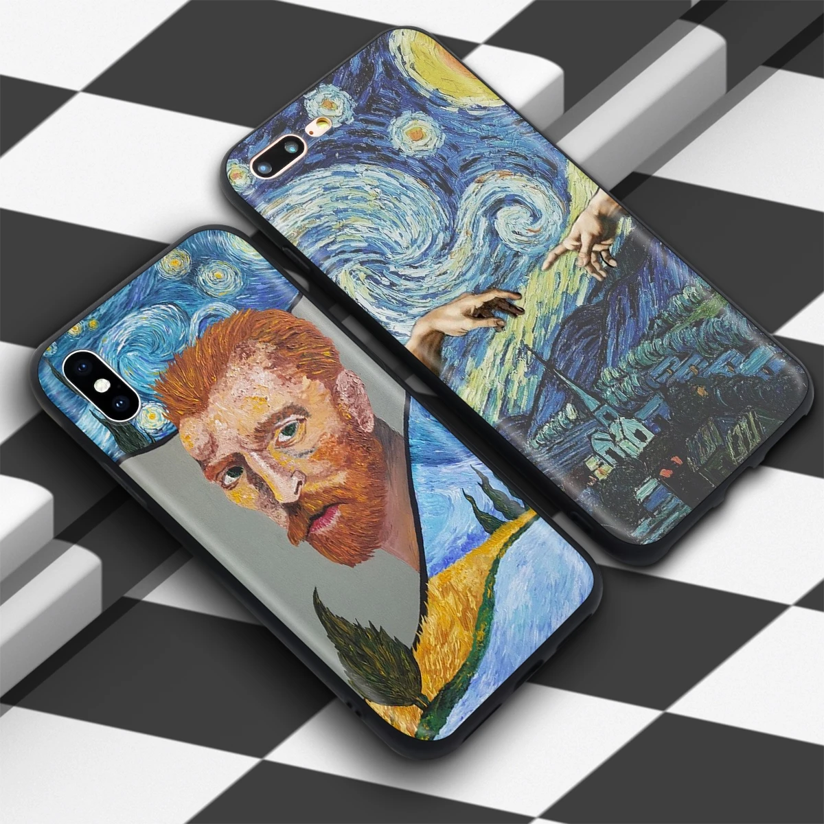 Чехол Lavaza с изображением Ван Гога звездной ночи для iPhone 12 mini 11 Pro XS Max XR X 8 7 6 6S Plus 5 5s