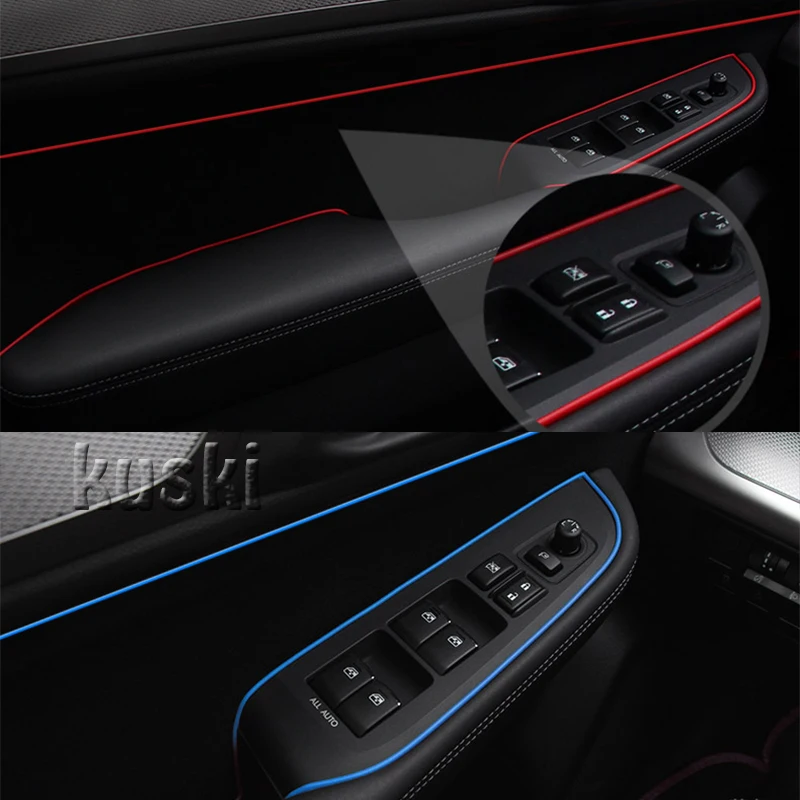 Автомобильный Стайлинг Декоративная полоса из ПВХ наклейка для Renault Duster Laguna Megane 2