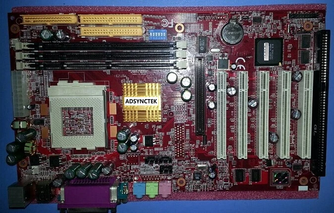 Новая оригинальная материнская плата 694 694T ISA IPC 370 CPU 5 * PCI LPT 2 COM промышленная