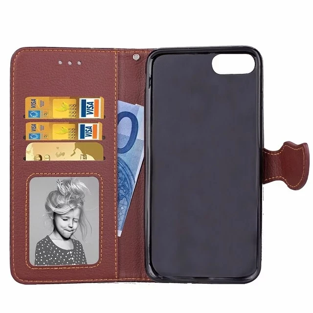 Для Case Samsung galaxy A5 Люкс Ретро Кожа + Мягкий Силиконовый бумажник Откидная Крышка A500