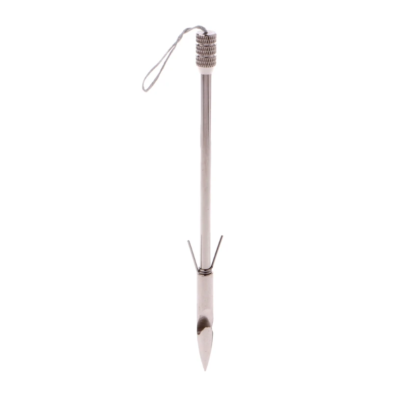 

Stainless Steel Fishing Slingshot Broadheads Arrowheads Bow Tackle Accessory New