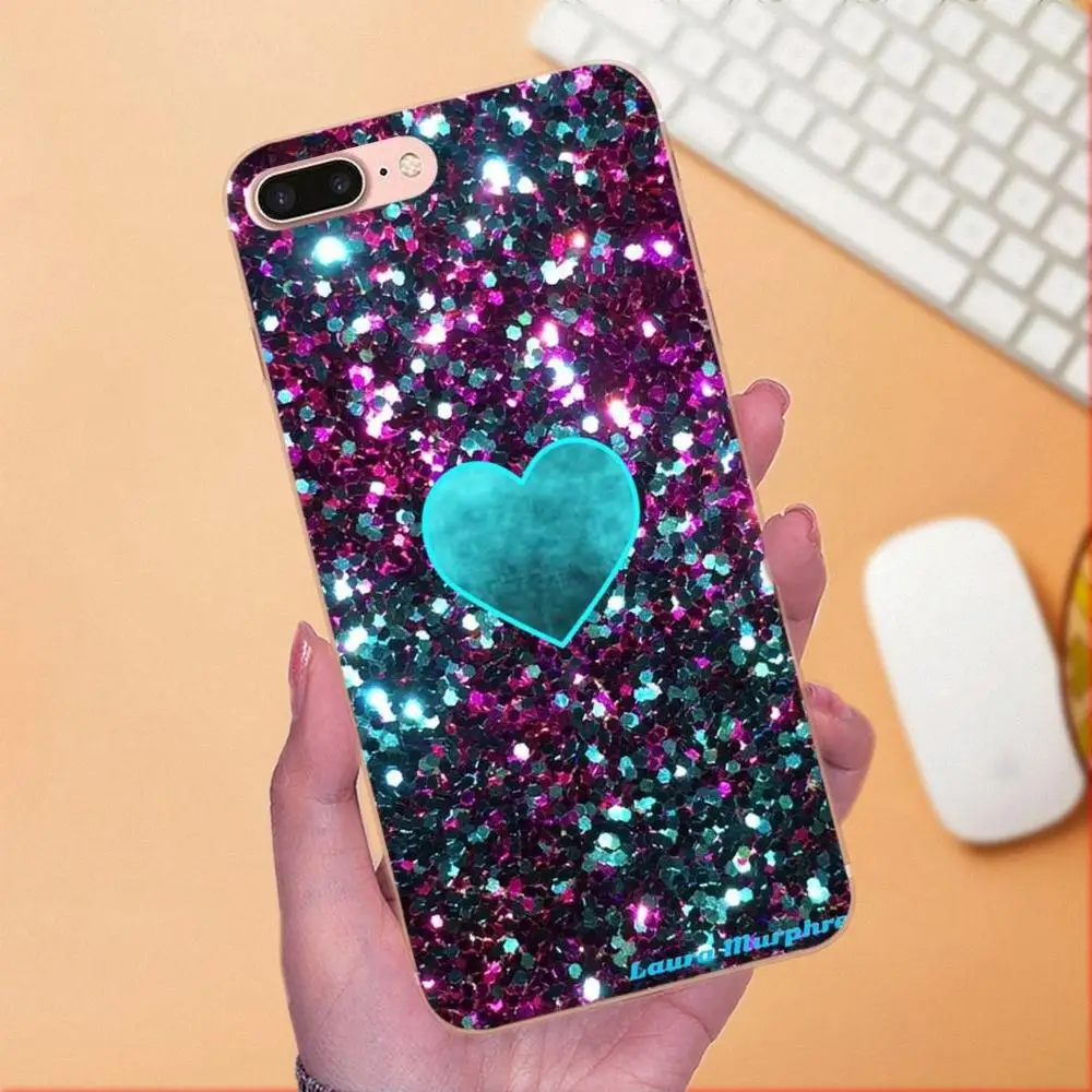 Чехол из ТПУ с милым рисунком сердца для Huawei P7 Honor 4C 5A 5C 5X 6 6C 6A 6X 7 7X 8 9 V8 V10 Y3II Y5II Y6II G8