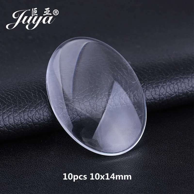 10pcs 10x14mm glass 4 шт./лот, различные стили, браслеты для браслетов, пустые кабошон, базовые лотки для женщин, сделай сам, ювелирное изделие - Цвет: 10pcs 10x14mm glass