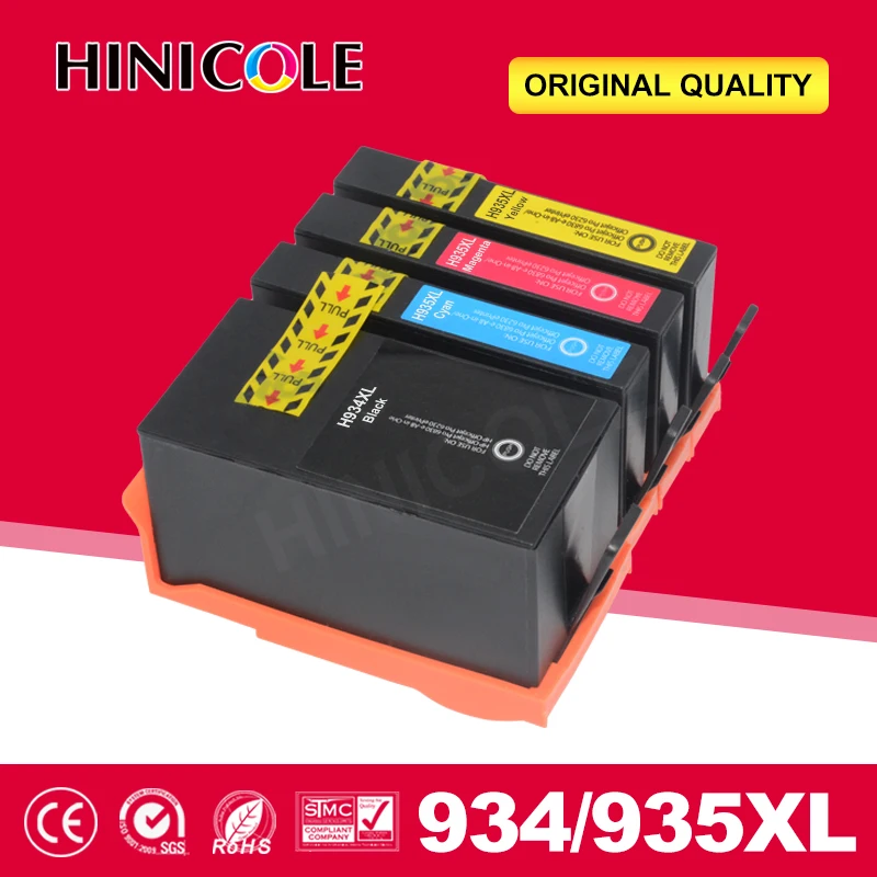 Замена чернильных картриджей для HP 934 935 XL 934XL 935XL Officejet Pro 6812 6830 6815 6835 6230 струйный